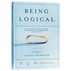 简单的逻辑学 Being Logical A Guide to Good Thinking 英文原版思维导图指南 哲学书逻辑学科普入门书籍 英文版进口英语书籍