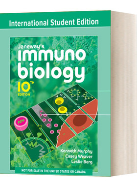 英文原版 Janeway's Immunobiology 詹韦免疫生物学 第十版 含注册码 英文版 进口英语原版书籍