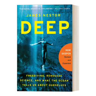 Deep 科普读物 自由潜水叛逆科学和海洋带给我们 英文原版 进口英语书籍 世界 潜入深海
