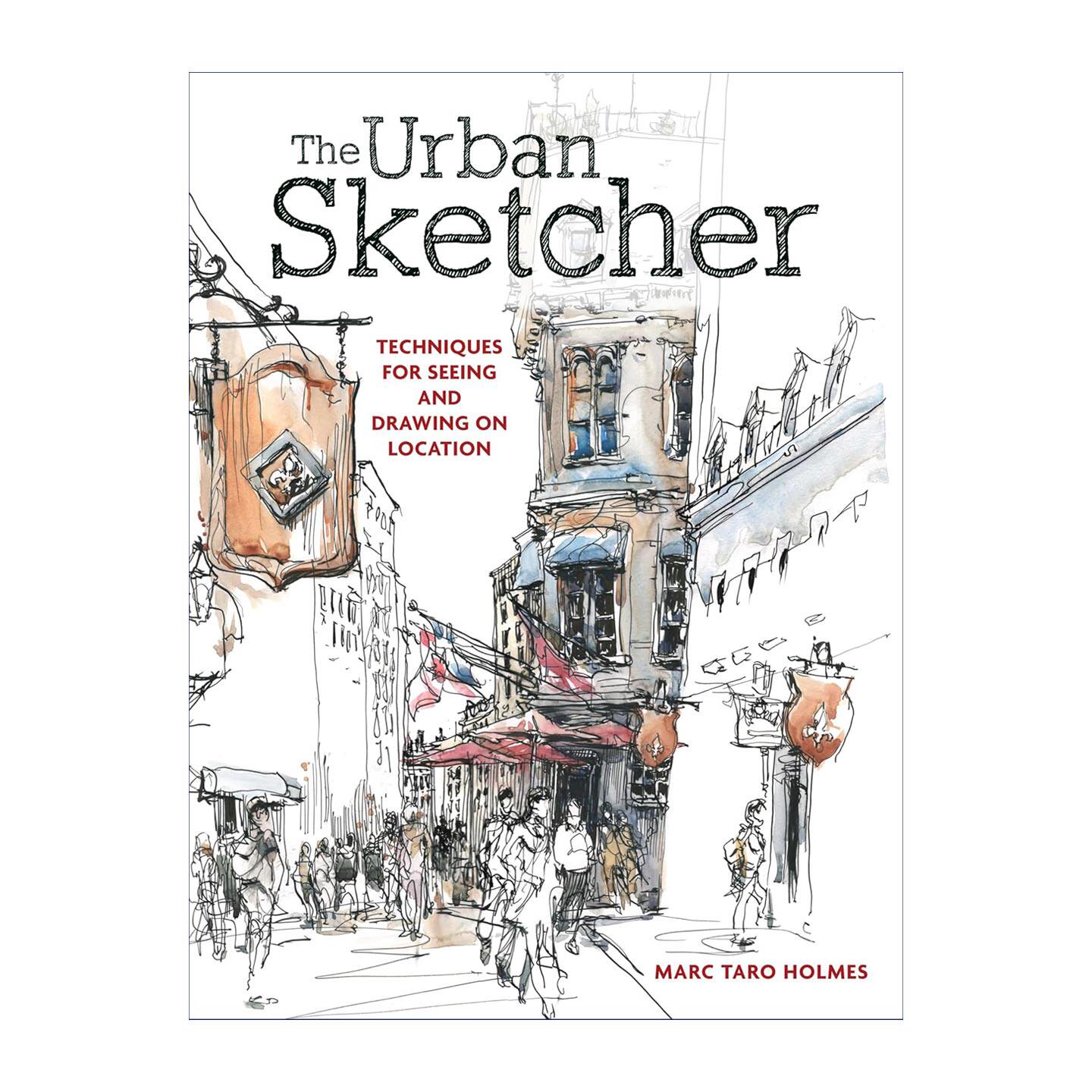 The Urban Sketcher 街头速写 艺术 英文原版绘画技巧读物 建筑速写 素描 进口英语书籍
