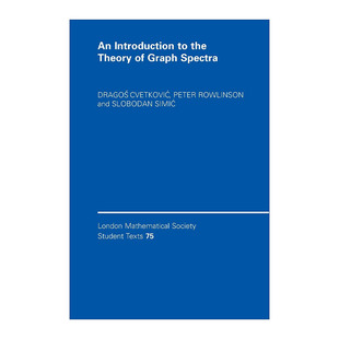 英文原版 An Introduction to the Theory of Graph Spectra 图谱论导论 伦敦数学会学生文本系列 英文版 进口英语原版书籍