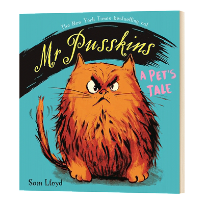 Mr Pusskins A Pet's Tale 喵喵先生 英国图书信托基金会大奖 Sam Lloyd 英文原版儿童绘本 进口英语书籍