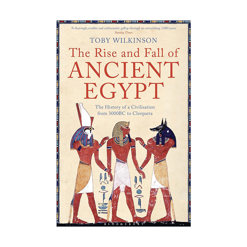 英文原版 The Rise and Fall of Ancient Egypt 古埃及兴衰史 托比·威尔金森 公元前3000年到克里奥帕特拉 英文版