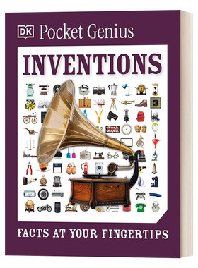 英文原版 Pocket Genius Inventions Facts at Your Fingertips DK百科知识口袋书 口袋天才系列 发明 英文版 进口英语原版书籍