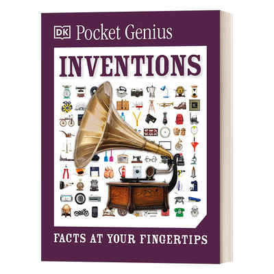 英文原版 Pocket Genius Inventions Facts at Your Fingertips DK百科知识口袋书 口袋天才系列 发明 英文版 进口英语原版书籍