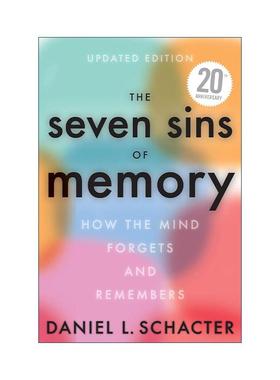 英文原版 The Seven Sins of Memory 记忆的七宗罪 英文版 进口英语原版书籍