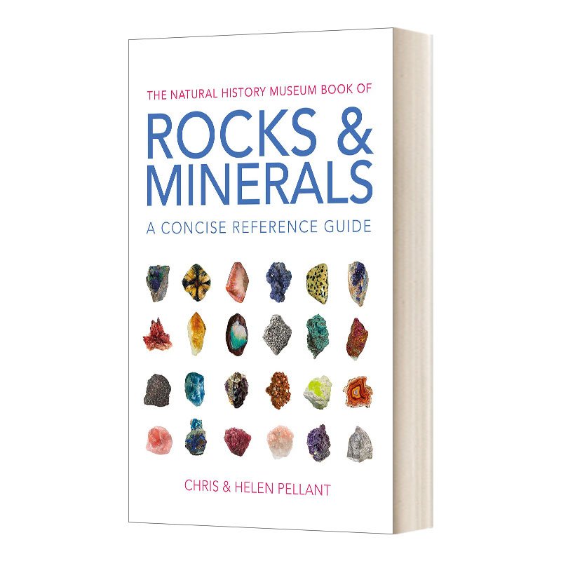 英文原版 The Natural History Museum Book of Rocks & Minerals 自然史博物馆的岩石和矿物书 简明参考指南 英文版 进口英语书