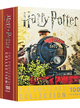 哈利波特周边 100张经典明信片 Harry Potter The Postcard Collection 英文原版艺术读物 进口书籍