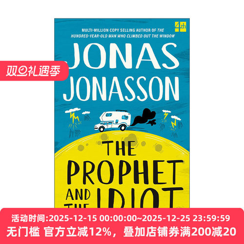 英文原版 The Prophet and the Idiot 先知与白痴 瑞典畅销作家Jonas Jonasson 英文版 进口英语原版书籍
