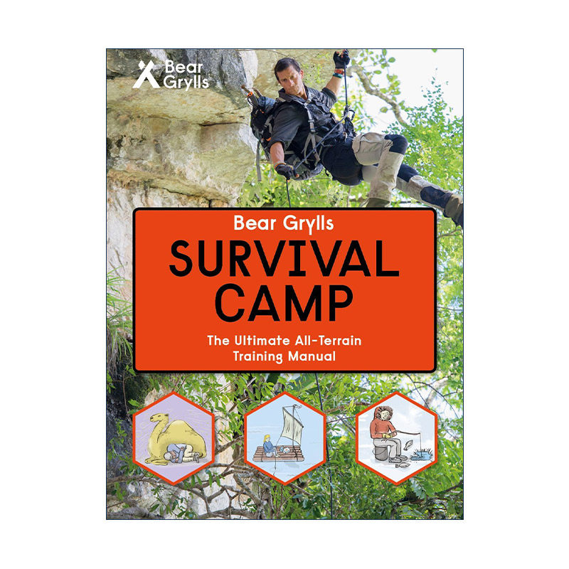 英文原版 Bear Grylls World Adventure Survival Camp 贝爷 贝尔格里尔斯探险生存营 精装 英文版 进口英语原版书籍