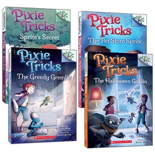 Pixie Tricks Scholastic Branches 精灵游戏1-4册套装 学乐大树系列 英文原版儿童章节读物 进口英语书籍