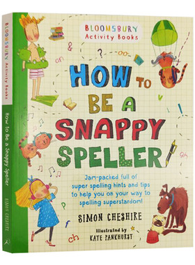 如何快速拼写 How to Be a Snappy Speller 英文原版儿童亲子家庭教辅 进口英语书籍