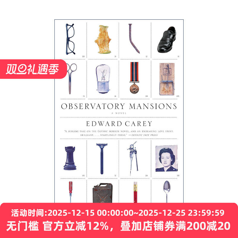 英文原版 Observatory Mansions (Vintage Contemporaries) 望楼馆追想 Edward Carey 英文版 进口英语原版书籍