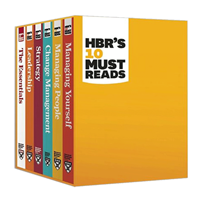哈佛商业评论六册套装 HBR's 10 Must Reads Boxed Set 6 Books 英文原版企业管理 经管 英文版进口原版英语书籍
