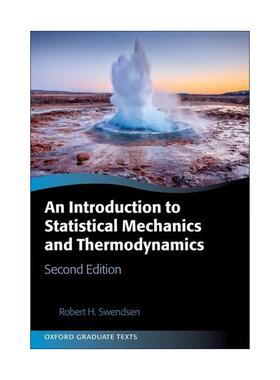 英文原版 An Introduction to Statistical Mechanics and Thermodynamics 统计力学与热力学概论 第二版 英文版进口英语原版书籍