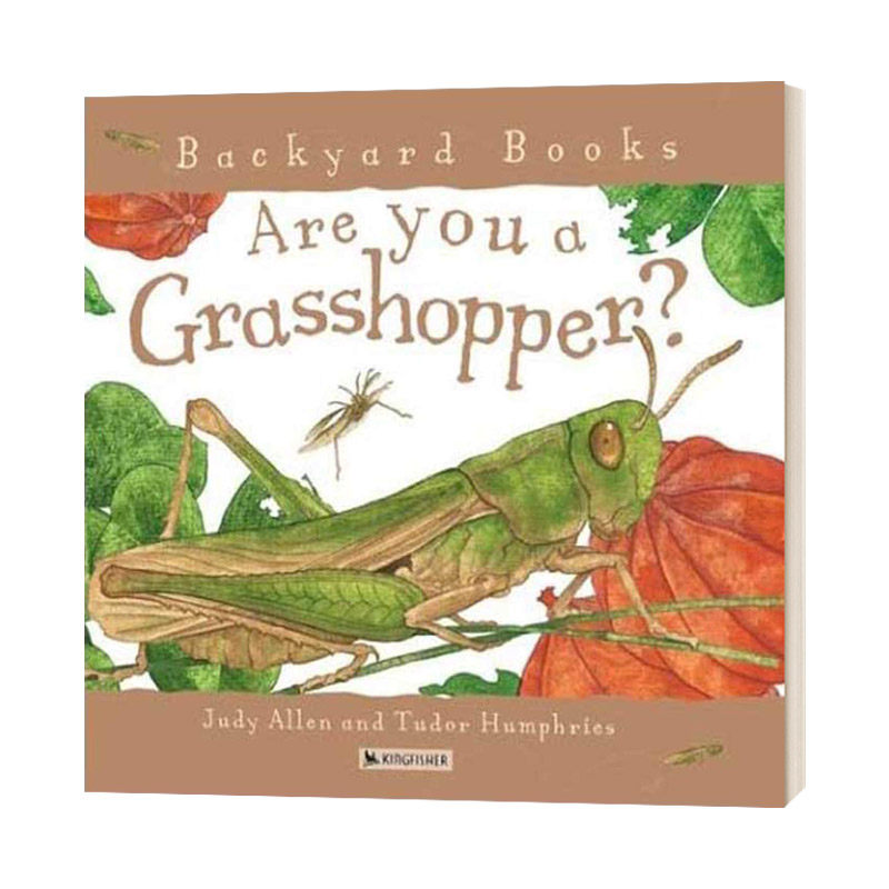 你是蚱蜢吗 backyard books are you a grasshopper 英文原版儿童科普