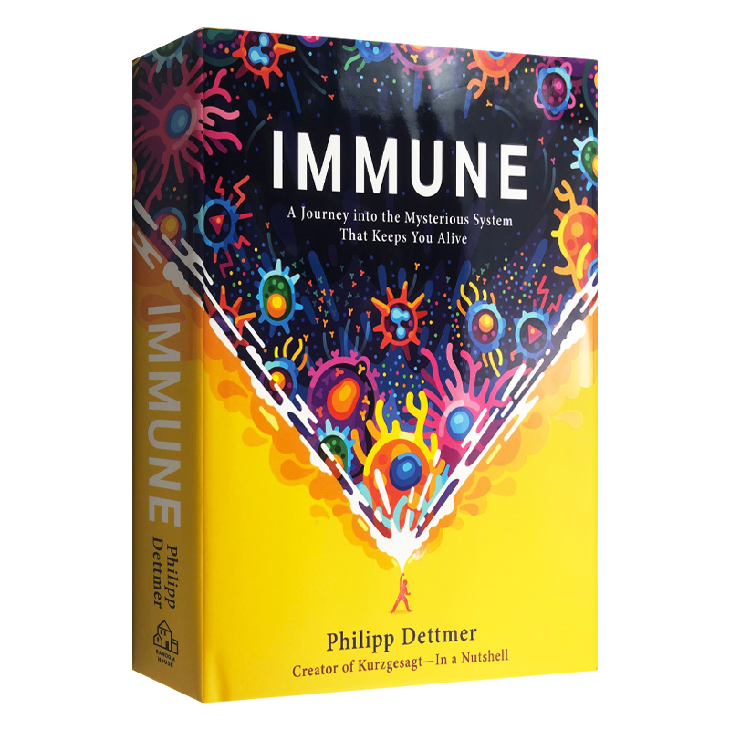 Immune A Journey into the Mysterious System That Keeps You Alive 免疫 精装 英文原版生命科学读物 进口英语书籍