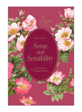 Sense and Sensibility 理智与情感 精装收藏 彩色插图版 插画师荷兰水彩画家Marjolein Bastin 英文原版经典文学 进口英语书籍
