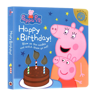 小猪佩奇生日快乐发音书英文版