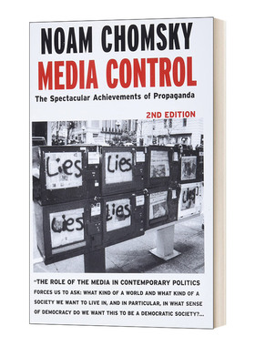 Media Control 媒体操控 第二版 Noam Chomsky诺姆·乔姆斯基 英文原版社会科学读物 进口英语书籍