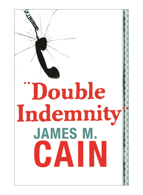 双重赔偿 Double Indemnity 邮差总按两次铃作者 英文原版侦探小说 进口英语书籍