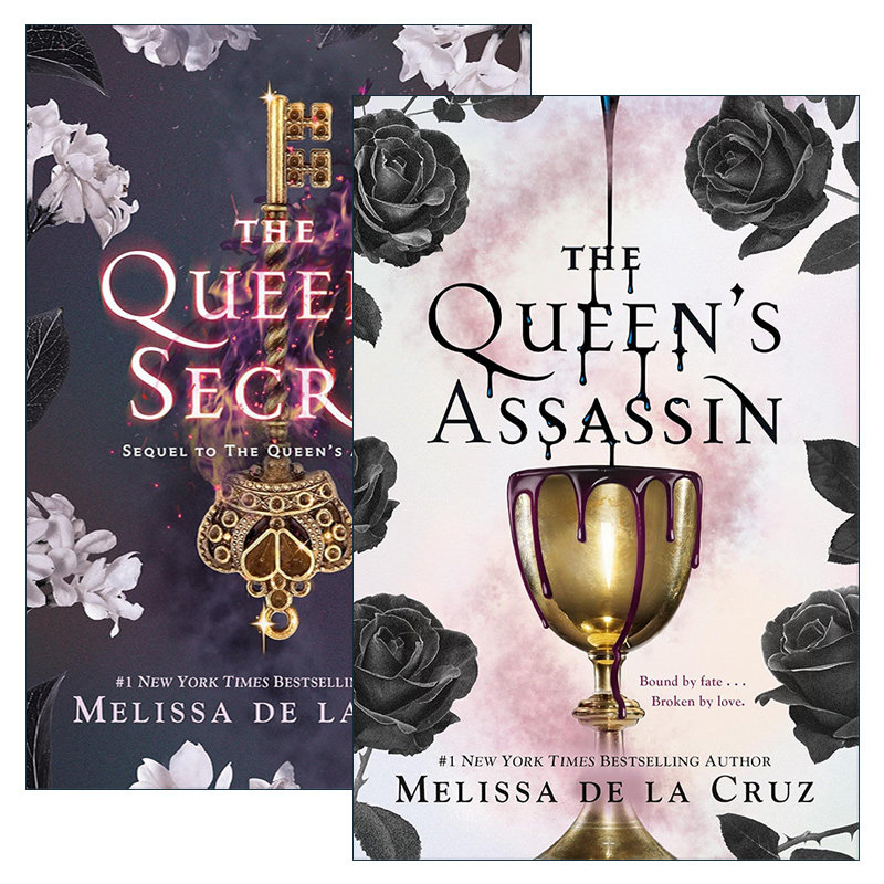 英文原版 Queen's Secret 女王的秘密系列2册 青少年奇幻小说 Melissa de la Cruz 英文版 进口英语原版书籍