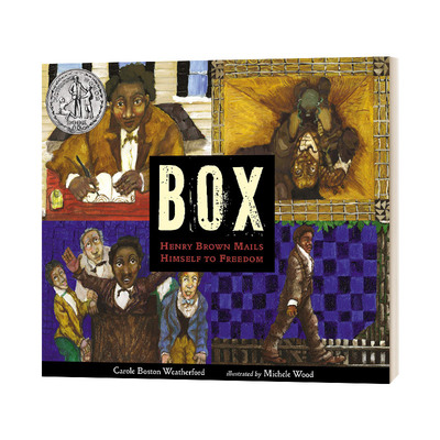 BOX: Henry Brown Mails Himself to Freedom 信箱 为了自由寄出自己的亨利布朗 精装 英文原版儿童绘本 2021纽伯瑞银奖 进口书籍