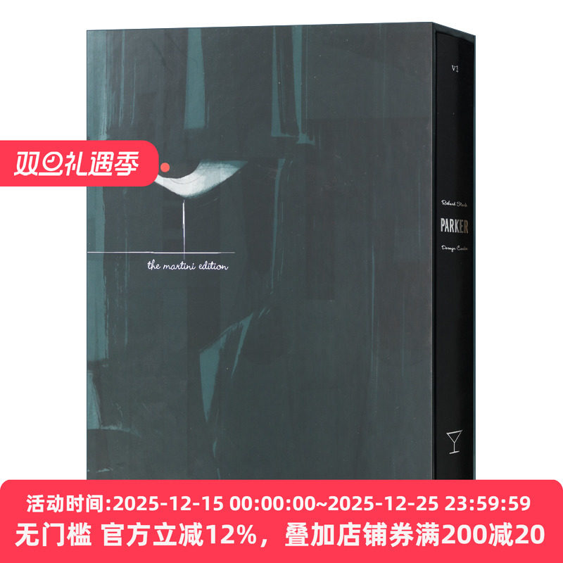 英文原版 Richard Stark's Parker 1 T帕克 盒装精装收藏版1 经典犯罪漫画 he Martini Edition 英文版 进口英语原版书籍