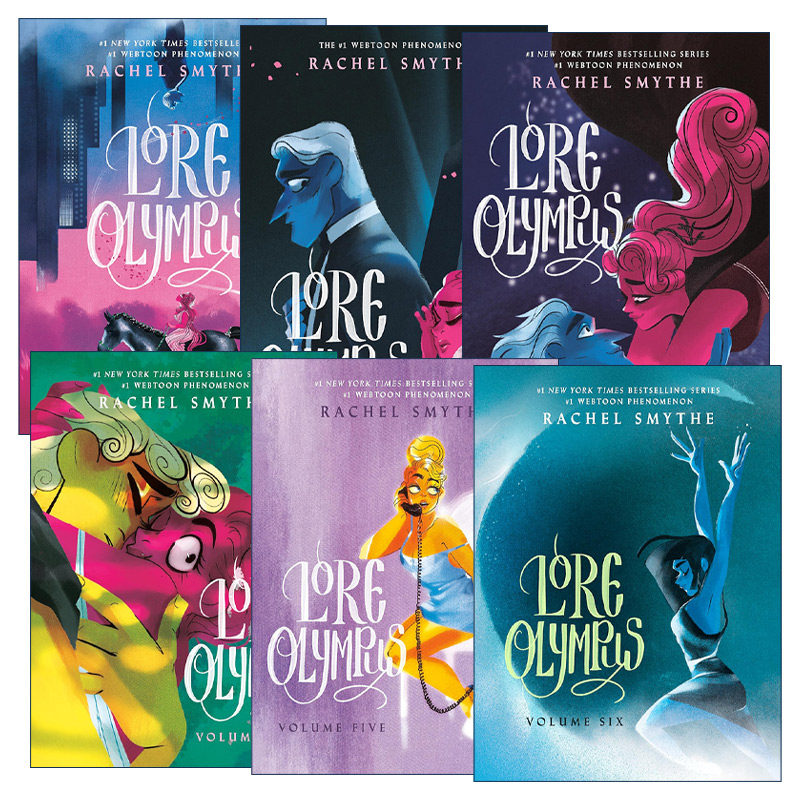英文原版 Lore Olympus 奥林匹斯爱情故事系列1-6册 漫画 Rachel Smythe 英文版 进口英语原版书籍