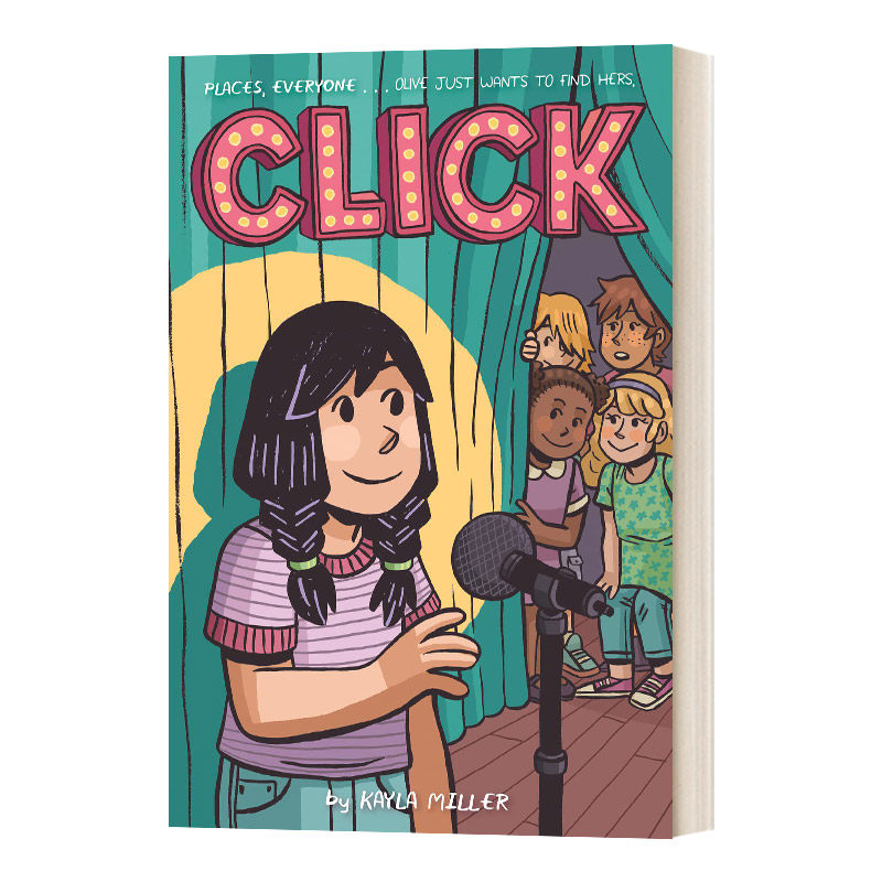click 青少年图像小说a click graphic novel 系列 英文原版儿童文学