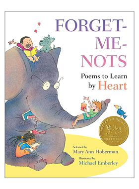 英文原版 Forget-Me-Nots 勿忘我 儿童诗歌集 精装 英文版 进口英语原版书籍