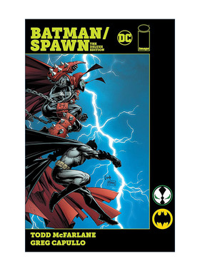 英文原版 Batman/Spawn The Deluxe Edition 蝙蝠侠再生侠联动 闪灵侠 DC漫画 精装豪华收藏版 Todd McFarlane 英文版 进口书籍
