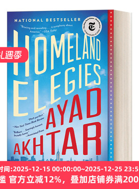 Homeland Elegies  故乡挽歌 奥巴马2020年度读书单图书 普利策奖作者