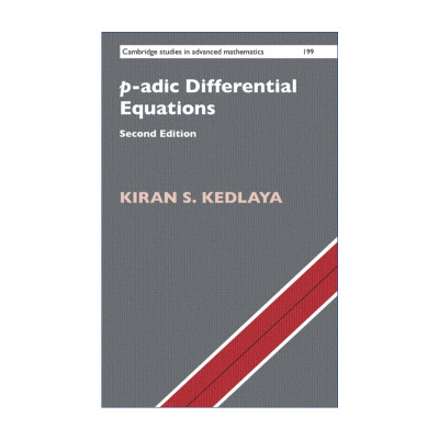 p-adic微分方程精装英文原版