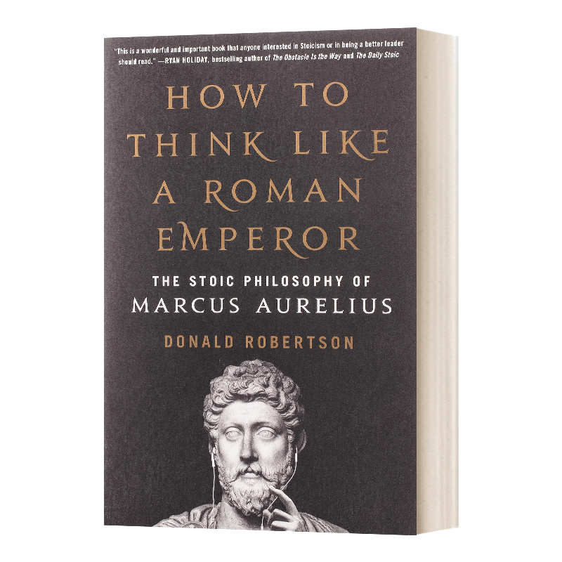 How To Think Like A Roman Emperor 像罗马君王一样思考 英文原版哲学读物 进口英语书籍