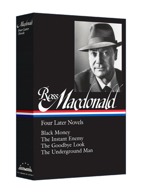 英文原版小说 Ross Macdonald Four Later Novels 罗斯 麦克唐纳 后来的四部小说 精装 英文版 进口英语原版书籍