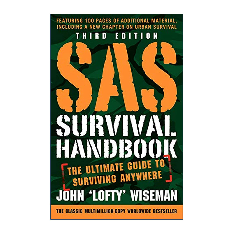 英文原版 SAS Survival Handbook 生存手册 英国皇家特种部队权威教程 第3版 英文版 进口英语原版书籍