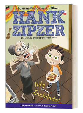 Hank Zipzer 06 Holy Enchilada! 汉克历险记6 超辣的玉米卷饼 英文原版青少年幽默搞笑校园成长章节小说 进口英语书籍