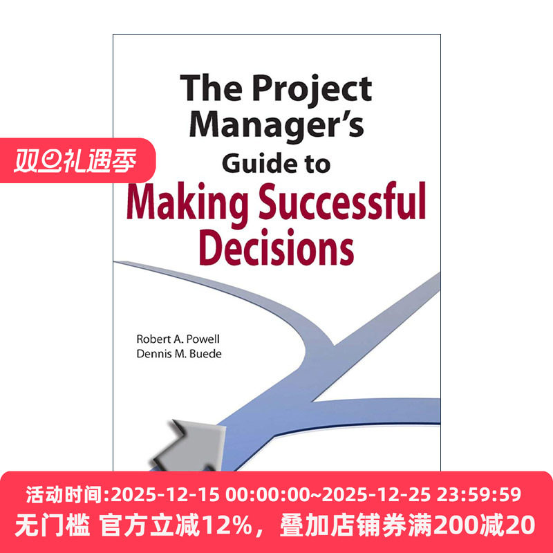 英文原版 The Project Manager's Guide to Making Successful Decisions 项目经理成功决策指南 英文版 进口英语原版书籍