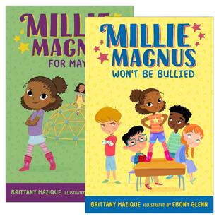 英文原版 Millie Magnus Chapter Books 米莉马格努斯故事绘本2册 儿童章节桥梁故事绘本 英文版 进口英语原版书籍