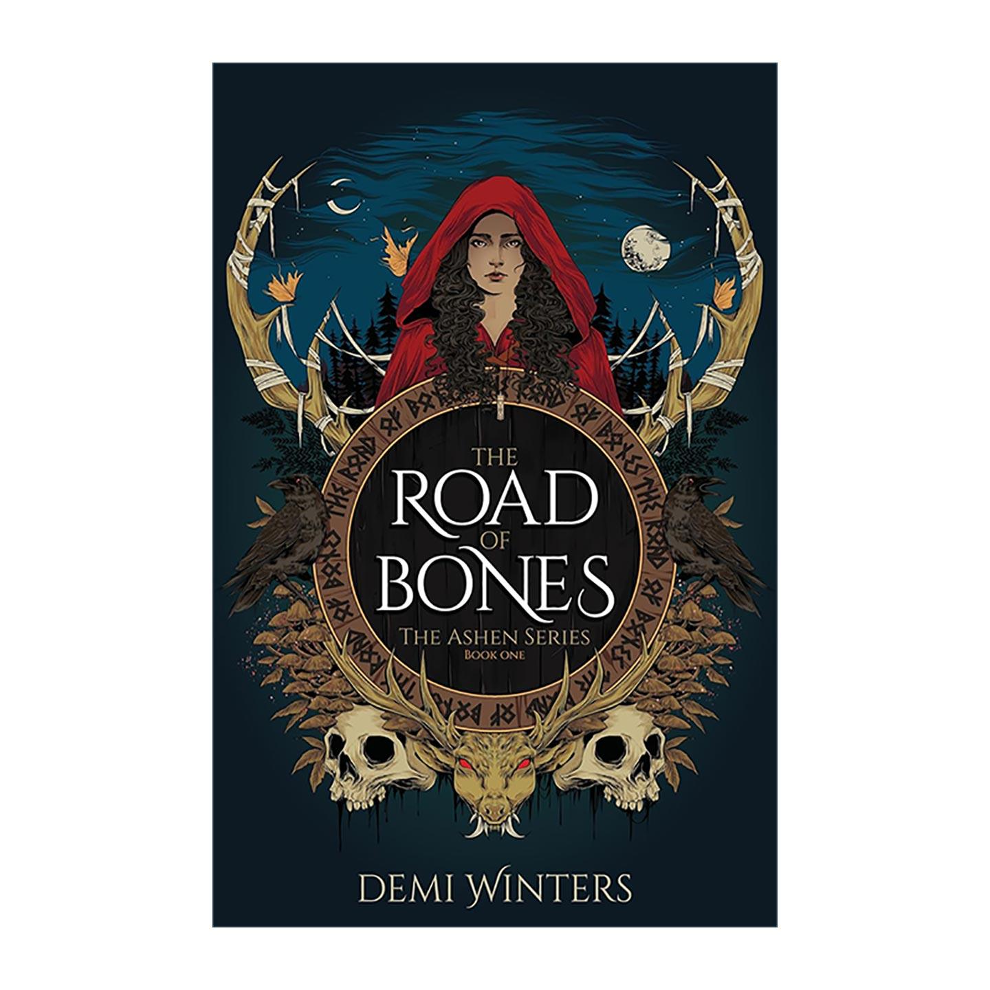英文原版 The Road of Bones 骨路 奇幻浪漫小说 Ashen灰烬系列1 Demi Winters 英文版 进口英语原版书籍