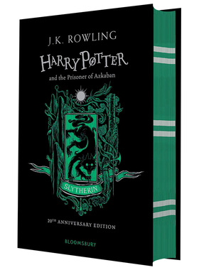 哈利波特与阿兹卡班的囚徒 斯莱特林精装版 英文原版小说 Harry Potter and the Prisoner of Azkaban JK罗琳 英文版进口英语书籍