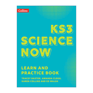 Collins KS3 Science Now Learn and Practice Book 柯林斯英国初中科学练习册 GCSE考试 英文原版中学教辅 进口书籍