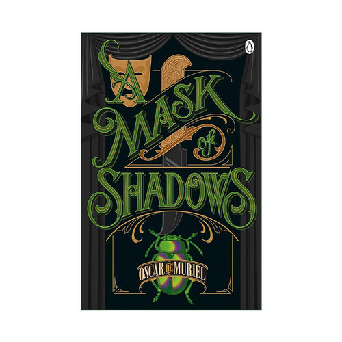 英文原版 A Mask of Shadows 剧院惊魂 Oscar de Muriel畅销悬疑小说 维多利亚探案系列3 英文版 进口英语原版书籍
