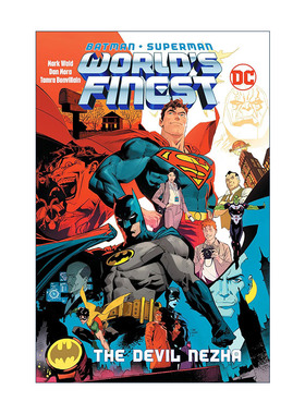 英文原版 Batman/Superman World's Finest Vol.1 The Devil Nezha 蝙蝠侠 超人 卷一 恶魔哪吒 进口英语原版书籍