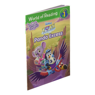 英文原版 进口课外英语阅读书籍 T.O.T.S. Level Excess Reading Panda 儿童读物 World 迪士尼儿童绘本分级读物1