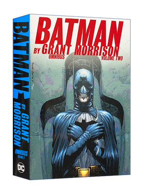 蝙蝠侠新版漫画合集2精装收藏版 DC漫画 Batman by Grant Morrison Omnibus Vol. 2 英文原版动漫读物 进口英语书籍
