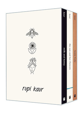 Rupi Kaur Trilogy Boxed Set 露比考尔诗集3册盒装 牛奶与蜂蜜+太阳和她的花儿+宅男宅女