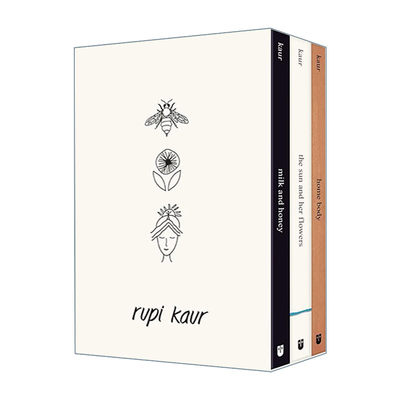 Rupi Kaur Trilogy Boxed Set 露比考尔诗集3册盒装 牛奶与蜂蜜+太阳和她的花儿+宅男宅女