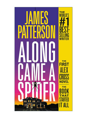 英文原版 Along Came a Spider 蜘蛛来了 心理学警探Alex Cross探案系列 影视原著 James Patterson 英文版 进口英语原版书籍